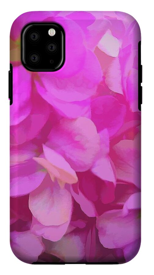 Pink Flower Background - Phone Case