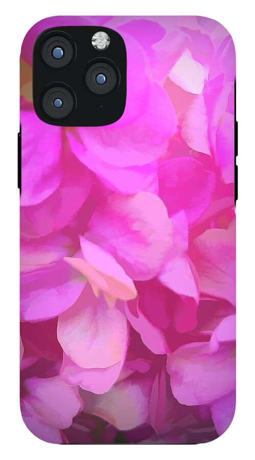 Pink Flower Background - Phone Case