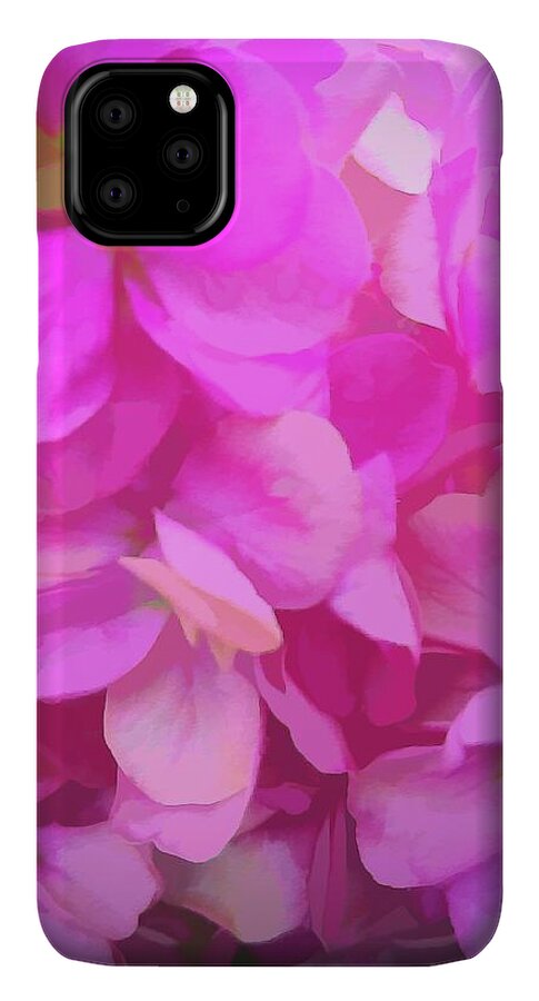 Pink Flower Background - Phone Case