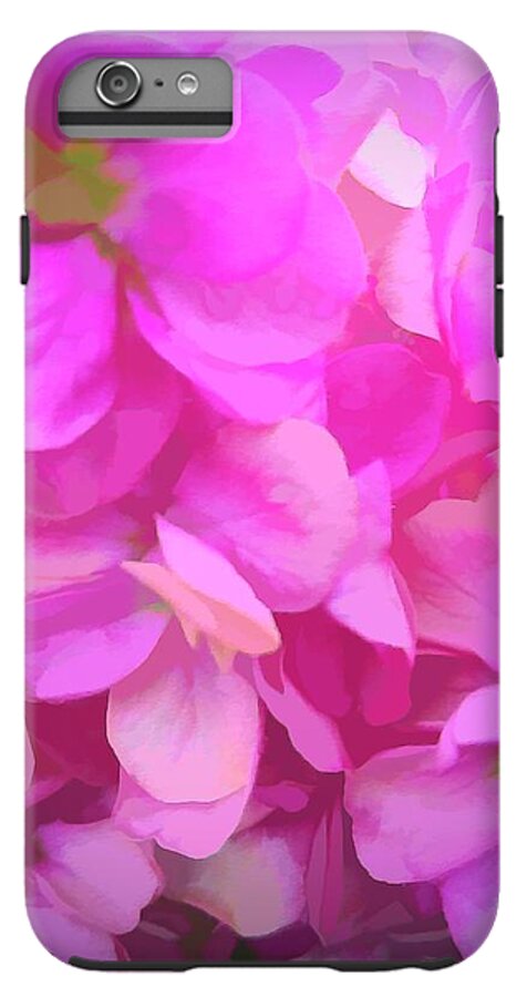 Pink Flower Background - Phone Case