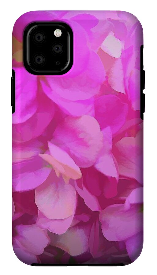 Pink Flower Background - Phone Case