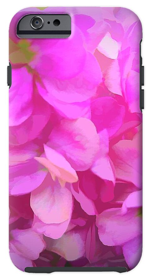 Pink Flower Background - Phone Case