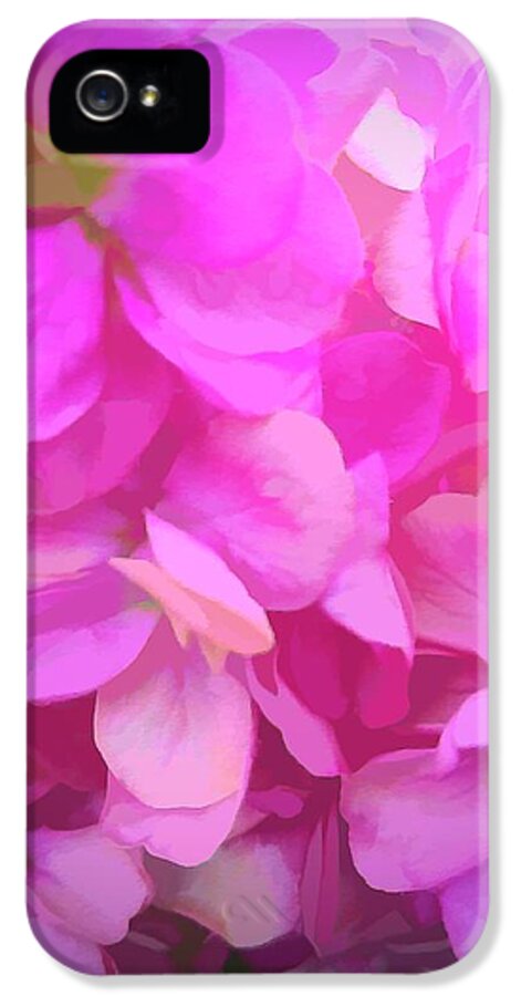 Pink Flower Background - Phone Case