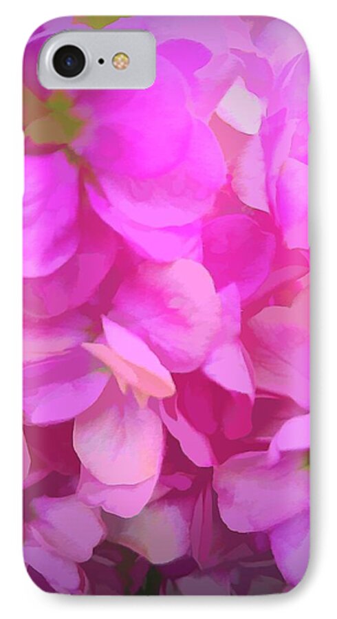 Pink Flower Background - Phone Case