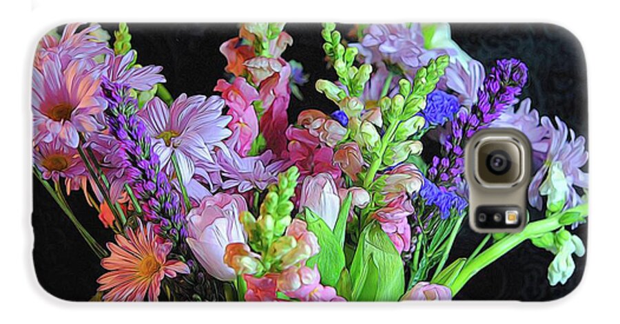 Pink Flower Bouquet - Phone Case