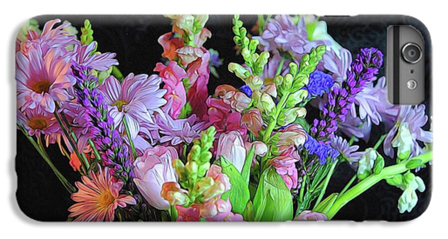 Pink Flower Bouquet - Phone Case