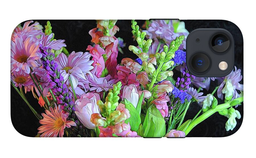 Pink Flower Bouquet - Phone Case