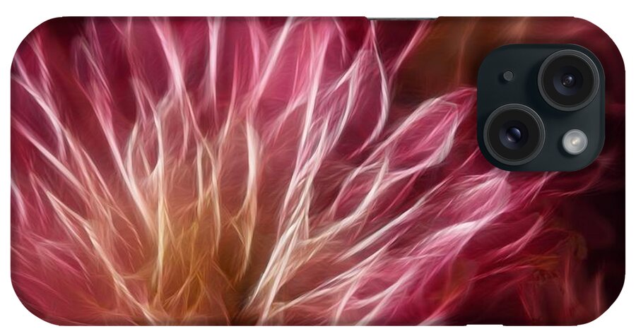 Pink Flower Lightning - Phone Case