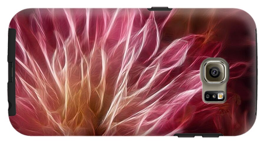 Pink Flower Lightning - Phone Case