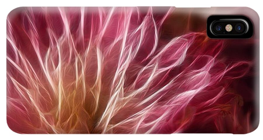 Pink Flower Lightning - Phone Case