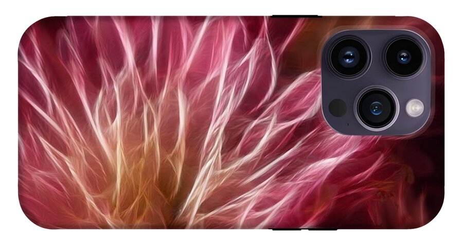 Pink Flower Lightning - Phone Case