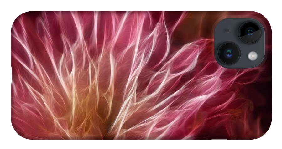 Pink Flower Lightning - Phone Case