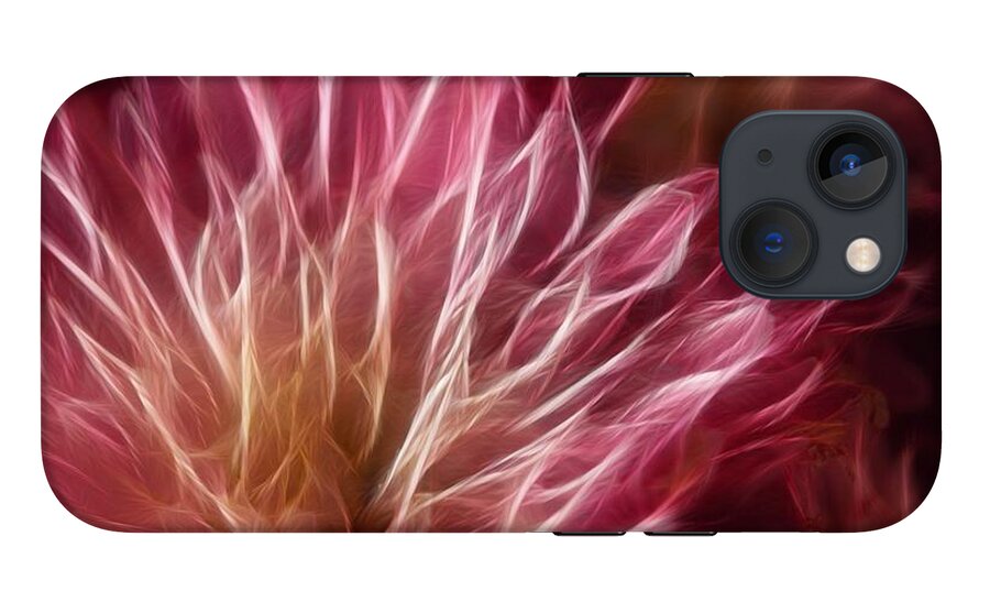 Pink Flower Lightning - Phone Case
