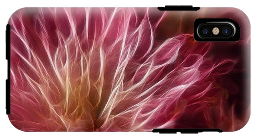 Pink Flower Lightning - Phone Case