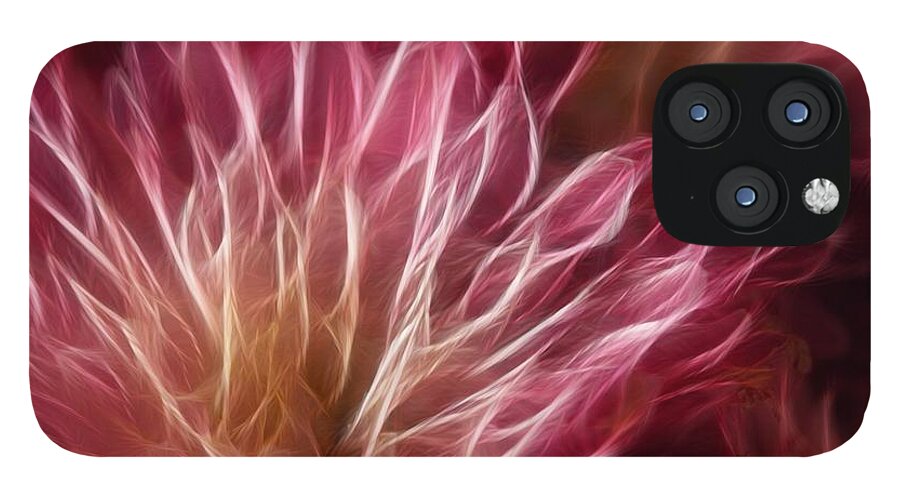 Pink Flower Lightning - Phone Case