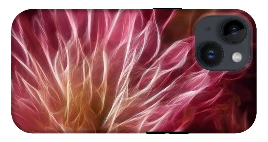 Pink Flower Lightning - Phone Case