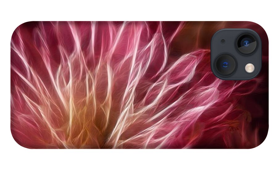 Pink Flower Lightning - Phone Case