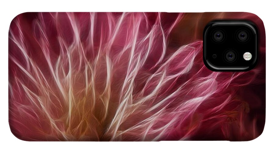 Pink Flower Lightning - Phone Case