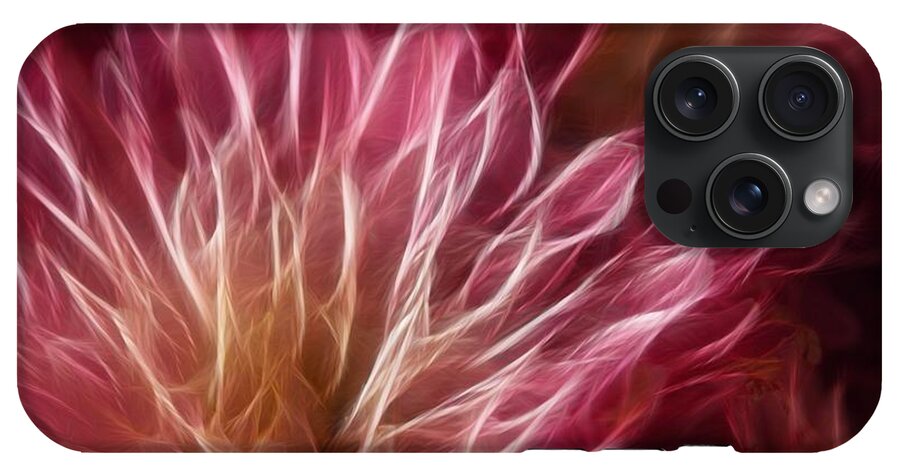 Pink Flower Lightning - Phone Case