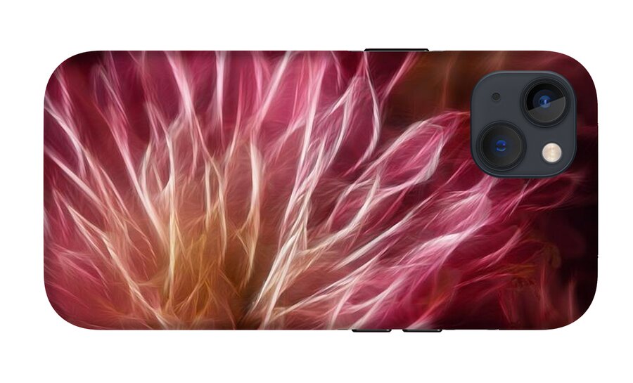 Pink Flower Lightning - Phone Case