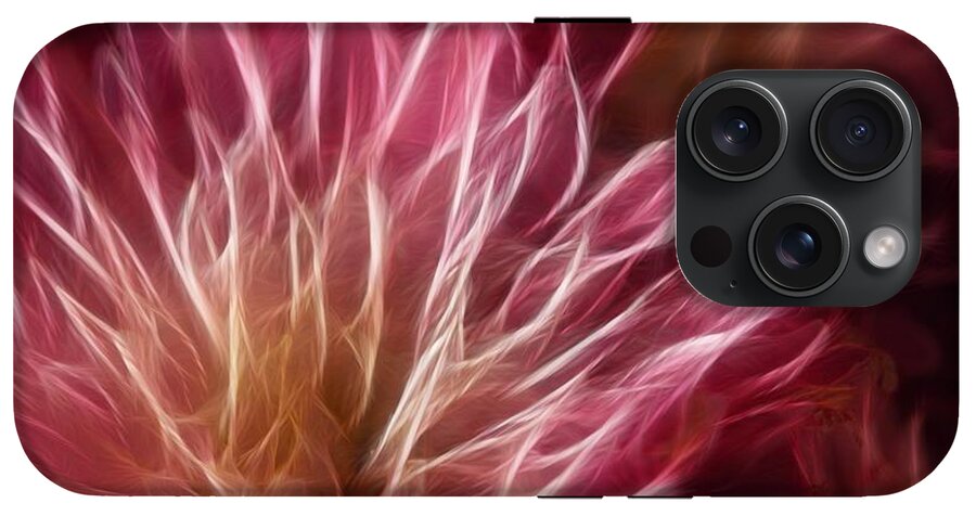 Pink Flower Lightning - Phone Case
