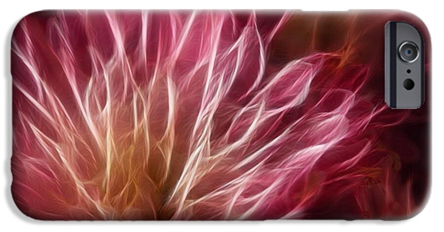 Pink Flower Lightning - Phone Case