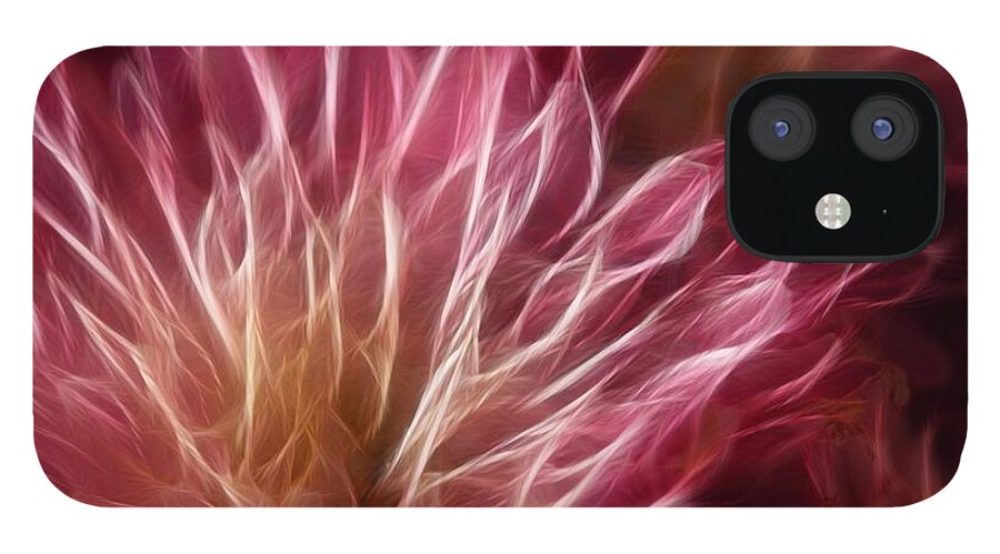 Pink Flower Lightning - Phone Case