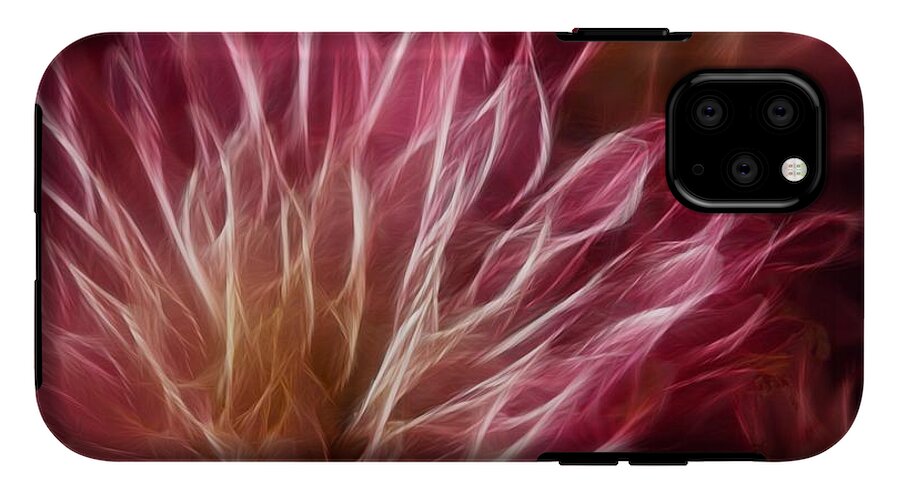 Pink Flower Lightning - Phone Case