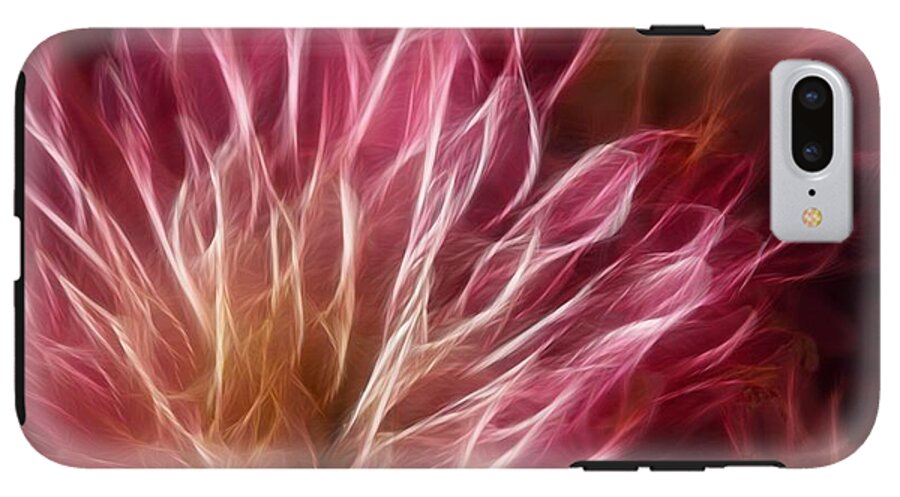 Pink Flower Lightning - Phone Case