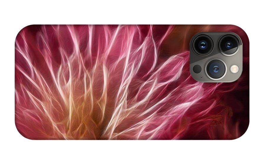 Pink Flower Lightning - Phone Case