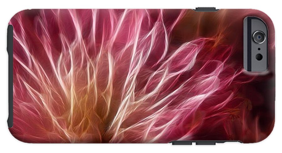 Pink Flower Lightning - Phone Case