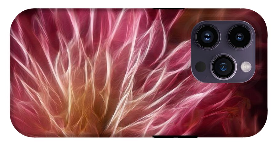 Pink Flower Lightning - Phone Case