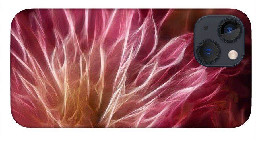 Pink Flower Lightning - Phone Case