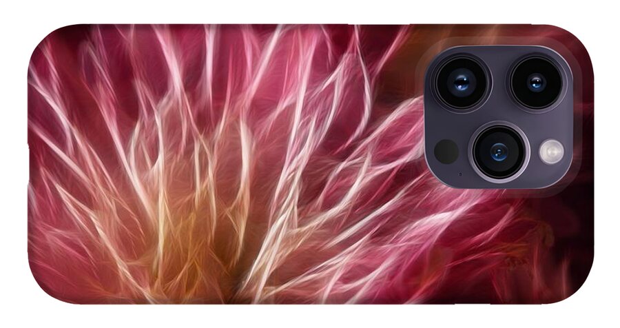 Pink Flower Lightning - Phone Case