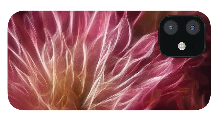 Pink Flower Lightning - Phone Case