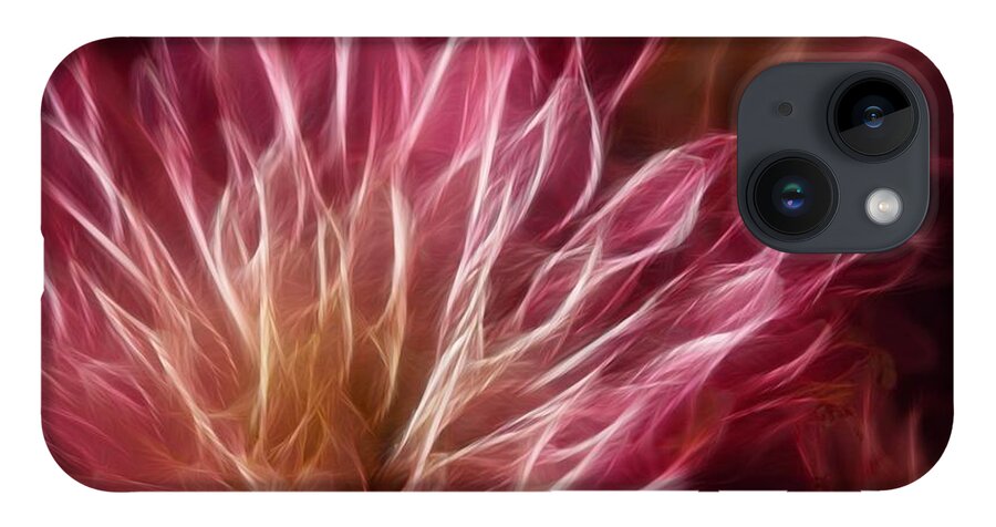 Pink Flower Lightning - Phone Case
