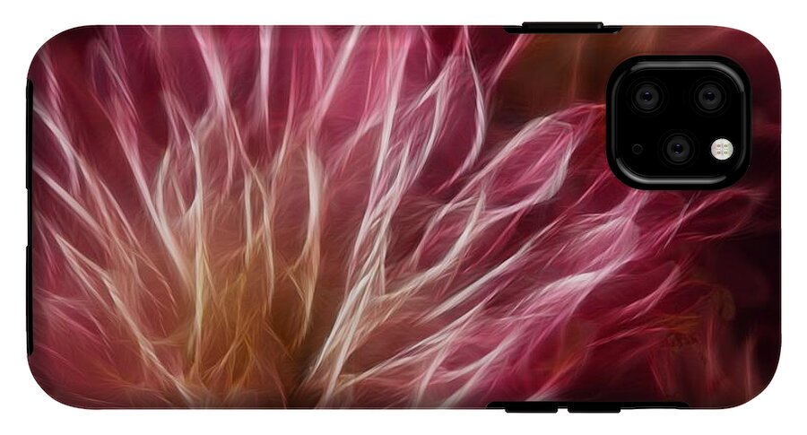 Pink Flower Lightning - Phone Case