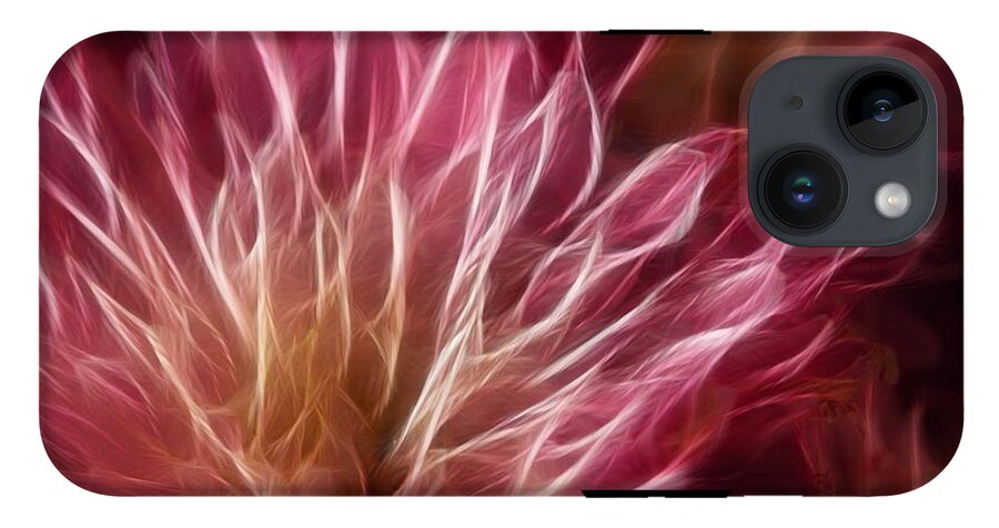 Pink Flower Lightning - Phone Case
