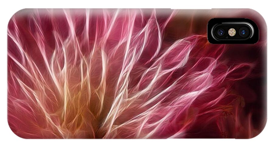 Pink Flower Lightning - Phone Case