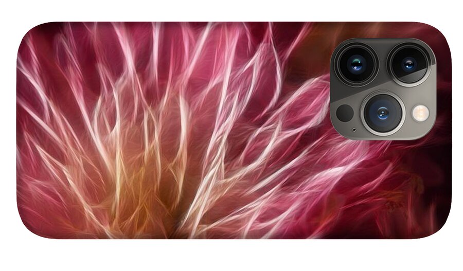 Pink Flower Lightning - Phone Case