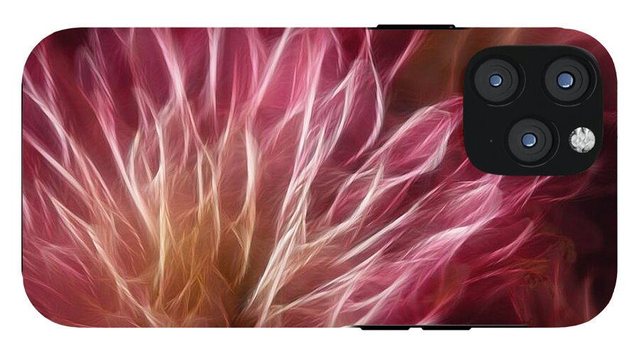 Pink Flower Lightning - Phone Case