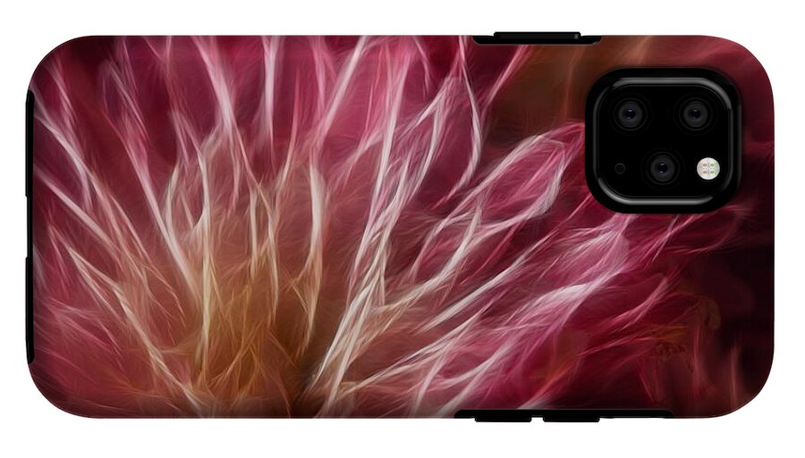 Pink Flower Lightning - Phone Case