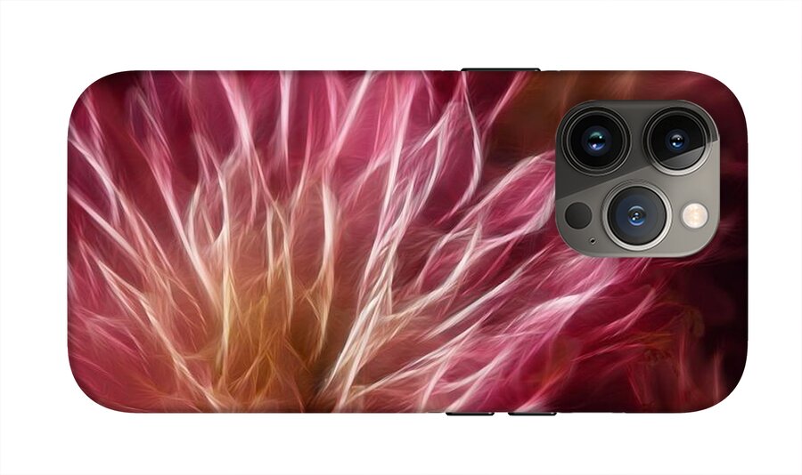 Pink Flower Lightning - Phone Case