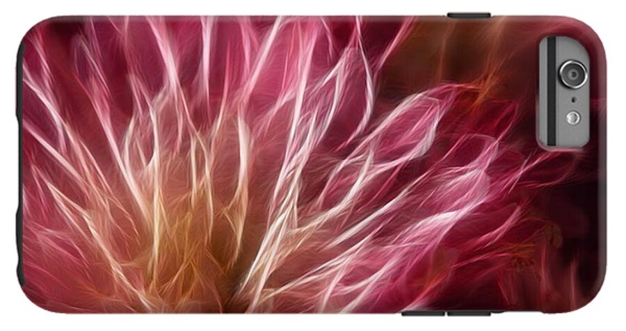 Pink Flower Lightning - Phone Case