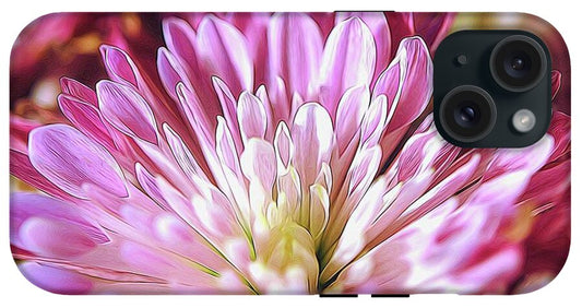 Pink Flower Petals Close Up - Phone Case