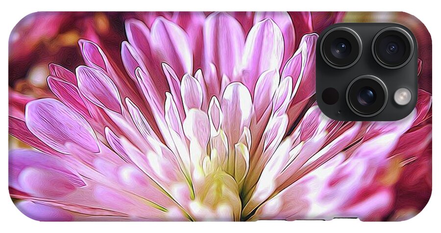 Pink Flower Petals Close Up - Phone Case
