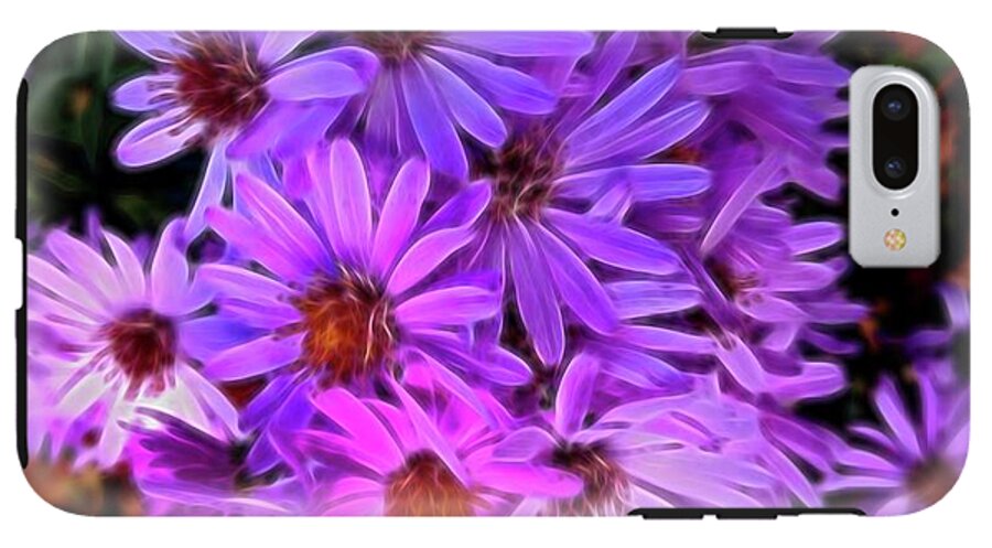 Pink Garden Flowers - Phone Case