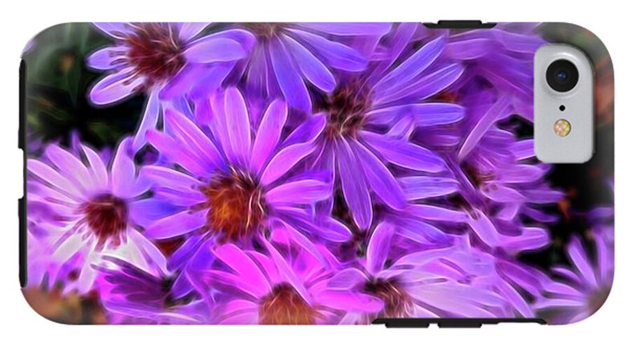 Pink Garden Flowers - Phone Case