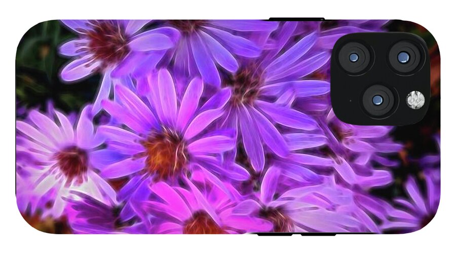 Pink Garden Flowers - Phone Case