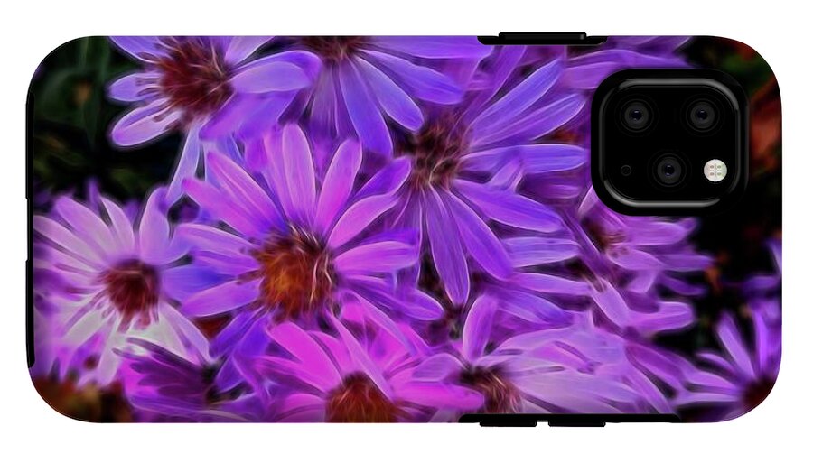 Pink Garden Flowers - Phone Case